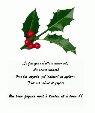 Joyeux Noel Et Bonne Annee Poeme